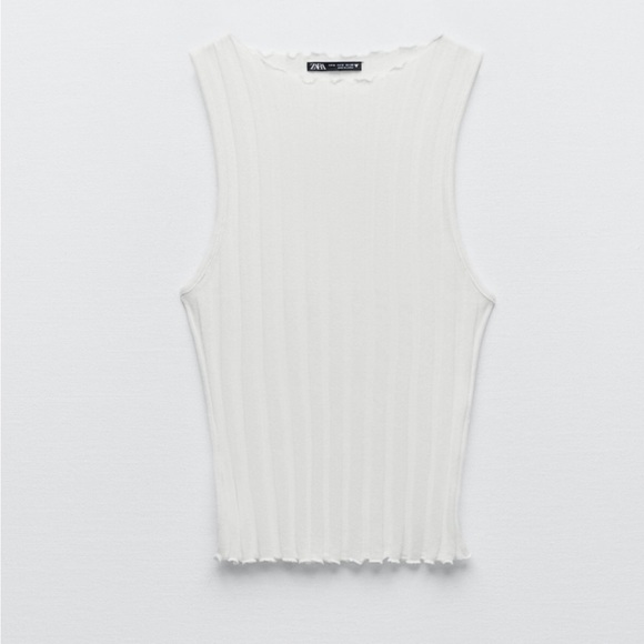 Zara - Ribbed Top - Picture 5 of 9